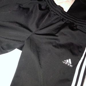 Adidas track wide leg pants
